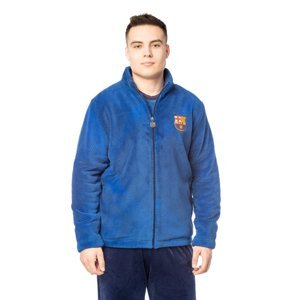FC Barcelona pánska mikina s kapucňou Chaqueta blue