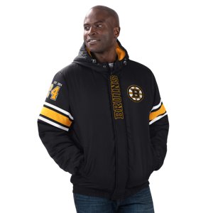 Boston Bruins pánska bunda s kapucňou Tight End Winter Jacket