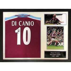 Legendy zarámovaný dres West Ham United FC 2000 Di Canio Signed Shirt (Framed) - Novinka
