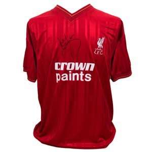 Legendy futbalový dres Liverpool FC 1986 Dalglish Signed Shirt - Novinka