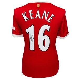 Legendy futbalový dres Manchester United FC 2020-2022 Keane Signed Shirt - Novinka