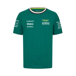 Aston Martin pánske tričko Lance Stroll green F1 Team 2024 - Novinka