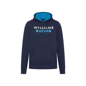 Williams pánska mikina s kapucňou Hoody Core navy F1 Team 2024