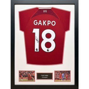 Legendy zarámovaný dres Liverpool FC  2022-2023 Gapko Signed Shirt (Framed) - Novinka