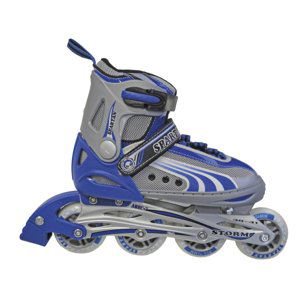 Detské kolieskové korčule SPARTAN Storm modré