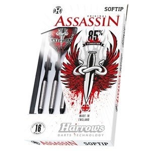 Šípky HARROWS Assassin 85 softip 17g