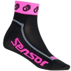 Ponožky SENSOR Race Lite Ručičky reflex ružové - veľ. 9-11