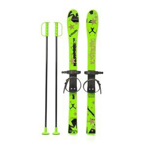 Baby Ski 90 cm - detské plastové lyže - zelené