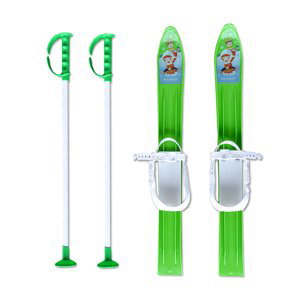 Baby Ski 60 cm - detské plastové lyže - zelené