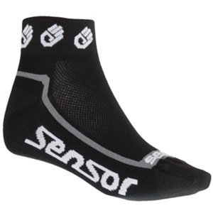 Ponožky SENSOR Race Lite Ručičky čierne - veľ. 3-5