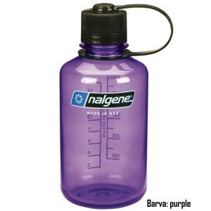 Fľaša NALGENE Narrow Mouth 0,5 l - purple