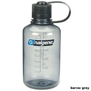 Fľaša NALGENE Narrow Mouth 0,5 l - grey