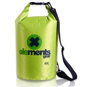 Lodný vak ELEMENTS GEAR Light 40 L - limetkový