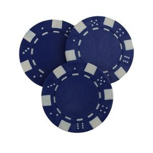 Poker žetón MASTER bez hodnoty - modrý