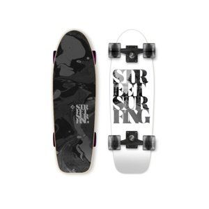 Skateboard STREET SURFING Cruiser Kicktail 28'' White Soul