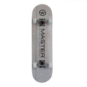 Skateboard MASTER Experience Board - white wood