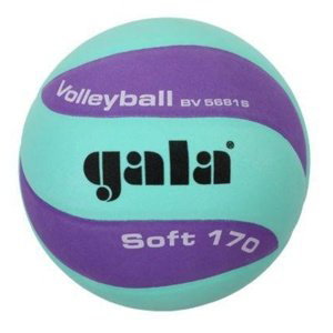 Volejbalová lopta GALA Soft 170 BV 5681S zeleno-fialový