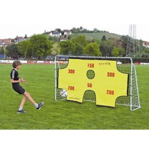 Futbalová branka SPARTAN 1153 - 290 x 165 x 90 cm s otvormi