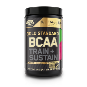 Optimum Nutrition Gold Standard BCAA Train Sustain 266 g jahoda kiwi