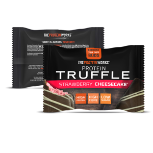 TPW Protein Truffle 40 g jahodový cheesecake