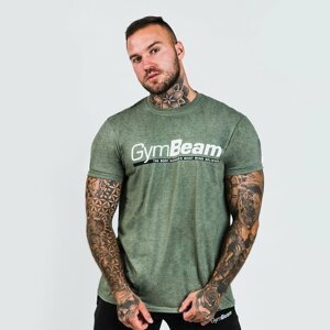 GymBeam Tričko Body and Mind Heather Green  XXL