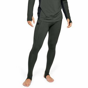 Under Armour Pánske kompresné legíny Gametime Compress Gear Legging Green  XL