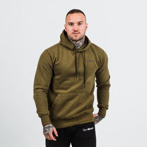 GymBeam Mikina Athlete Military Green Black  S