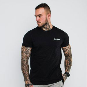 GymBeam Tričko Basic Black  XL