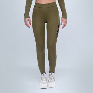 GymBeam Dámske legíny Advanced Olive  L