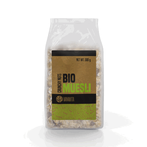 VanaVita BIO Musli 500 g chrumkavé orechy