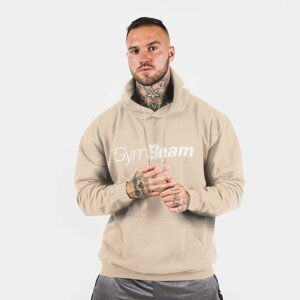 GymBeam Mikina PRO Hoodie Sand  XXL