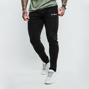 GymBeam Tepláky Slimfit Black  M