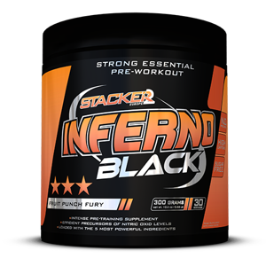 Stacker2 Predtréningový stimulant Inferno Black 300 g lemon lime legend