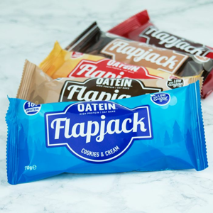 Oatein Tyčinka Low Sugar Flapjack 70 g cookies & krém