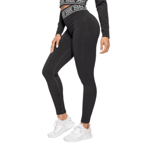 Better Bodies Rib Seamless Black Melange  S