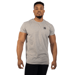 Better Bodies Essential Tee Grey Melange  M