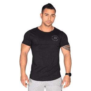 Better Bodies Wide Neck Tee Black  S