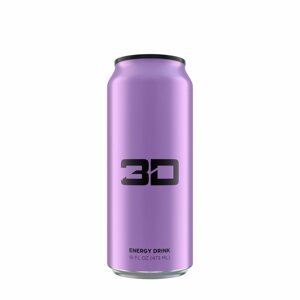 3D Energy Drink 473 ml cukrová vata