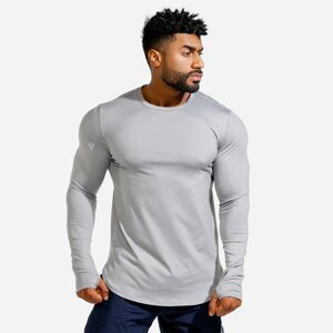 Squat Wolf Long Sleeve Statement Muscle Grey  L