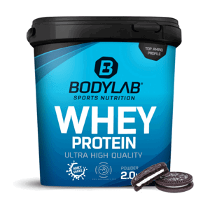 Bodylab24 Whey Protein 2000 g lieskový orech čokoláda