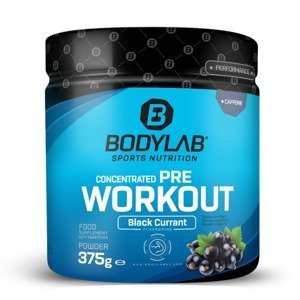 Bodylab24 Predtréningový stimulant Concentrated Pre Workout 375 g zelené jablko