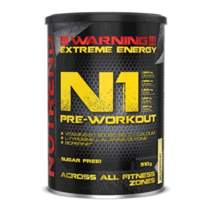 NUTREND N1 Pre-Workout 10 x 17 g čierne ríbezle