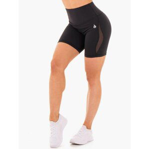 Ryderwear Dámske šortky Hype High Waisted Mesh Black  M