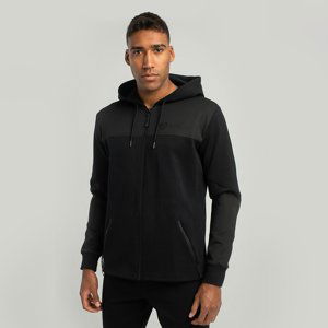 STRIX Mikina Essential Zip Up Hoodie black  M