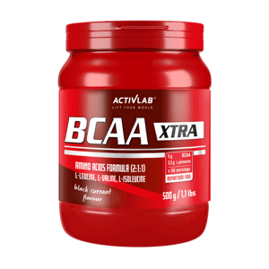 ActivLab BCAA Xtra 500 g čierne ríbezle