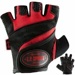 C.P. Sports Fitness rukavice červené  XL