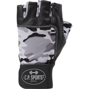 C.P. Sports Fitness rukavice kožené Camo  S