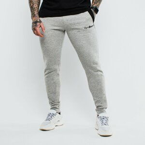 GymBeam Tepláky Slimfit Grey  M