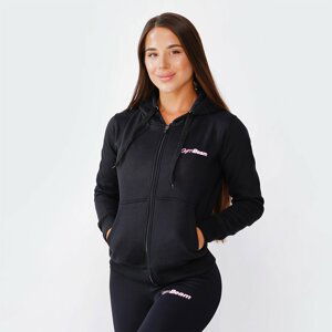 GymBeam Dámska mikina Zipper Hoodie Black  XXL