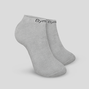 GymBeam Ponožky Ankle Socks 3Pack Grey  L/XL